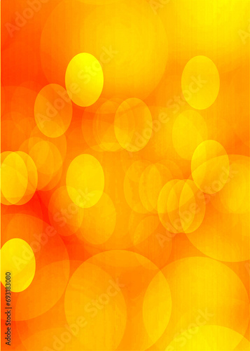 Canvas Print Red bokeh background for seasonal, holidays, celebrations and all design works