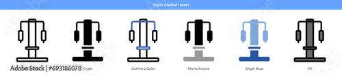 Gym Station Icon