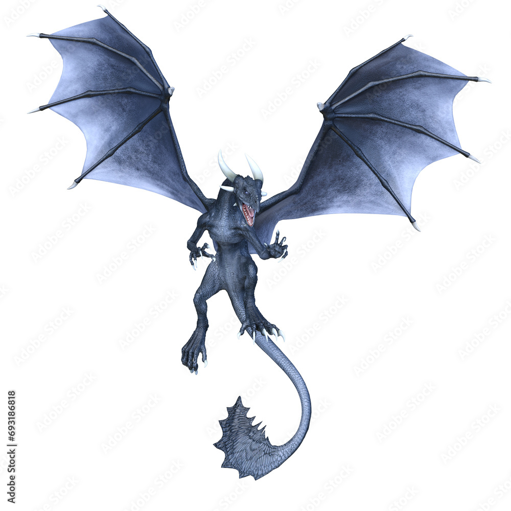 Fototapeta premium ドラゴン 3DCG レンダリング