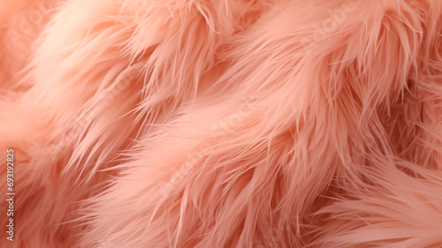 Peach fuzz colored fur, copy paste for text