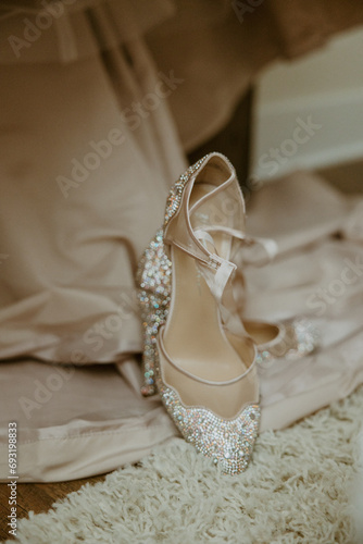 Wedding Shoes with Dress