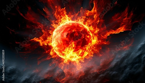 fireball explosion