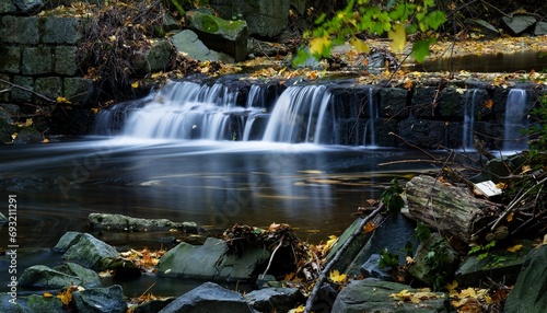 Fotografi Autumn by the river