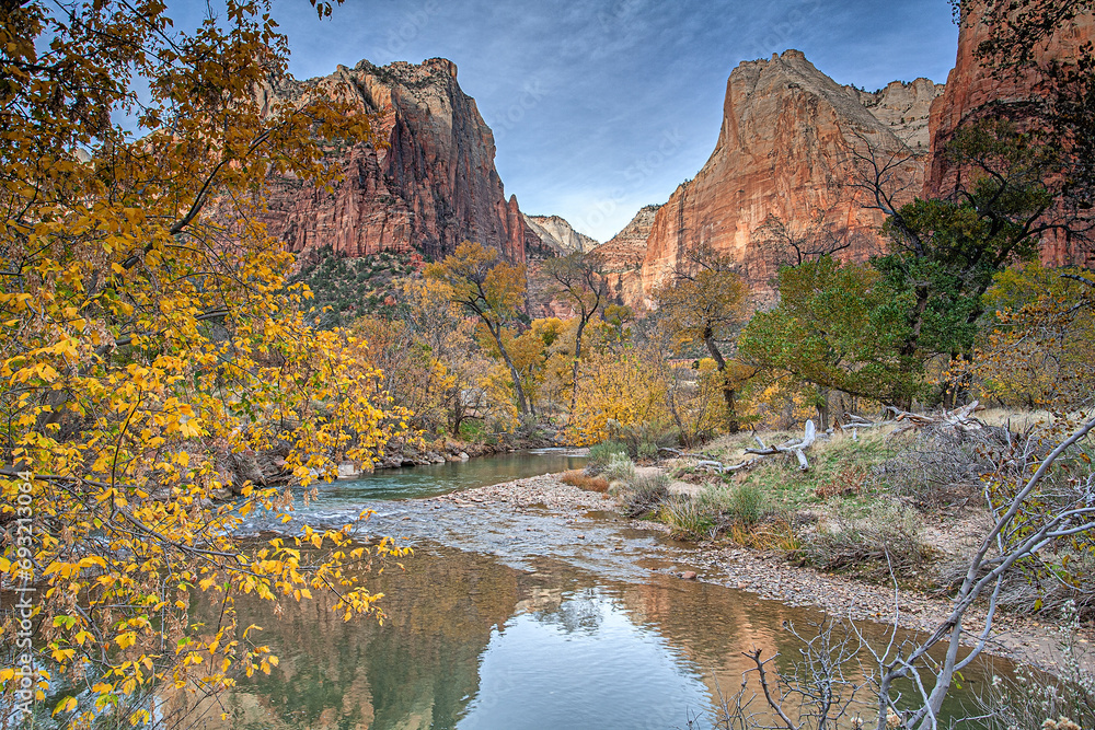 Zion National Park in late autumn