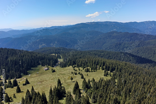 Rhodope Mountains near Snezhanka peak  Bulgaria