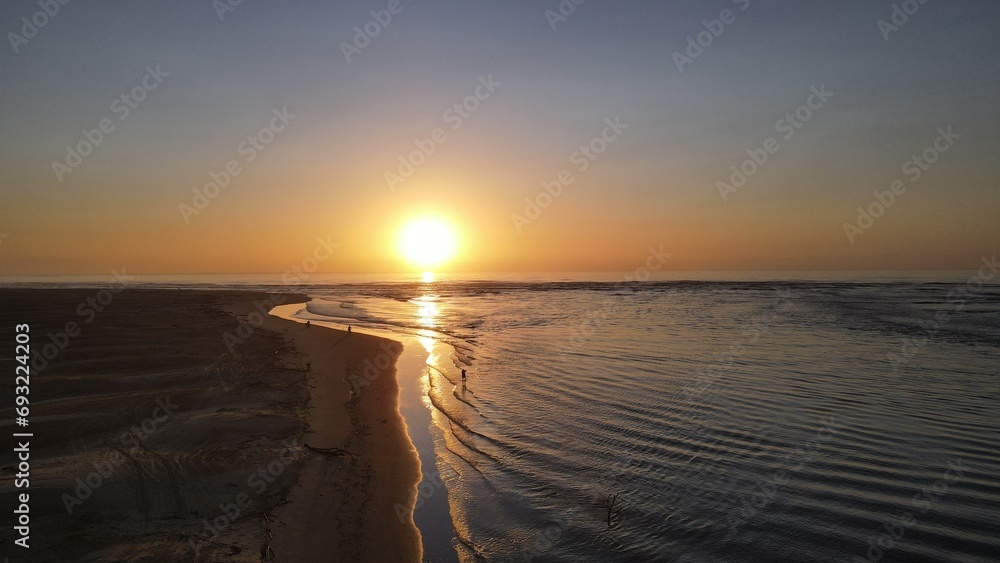 Obraz premium sunset on the beach