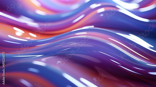 abstract background, metal wave, illustration, natural form, water, bends, 3D graphics, hologram, tape, silicone, pattern, ornament, design, creative, art, wallpaper, curves, pink, purple, neon, blue