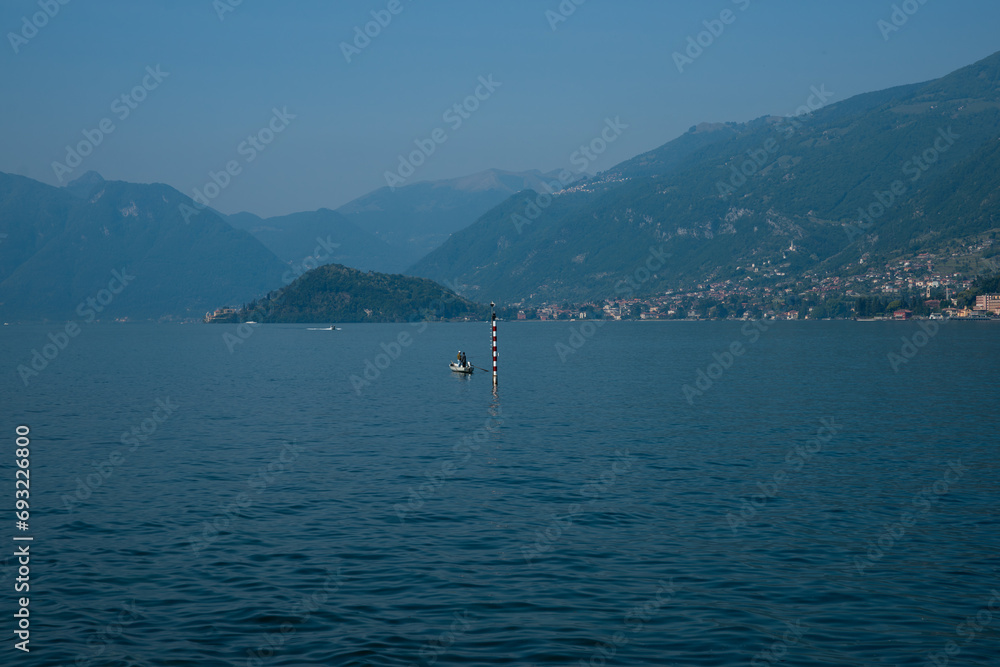 Lake Como views to surrounding mountains Lake Como views to surrounding mountains