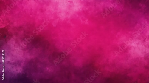 abstract pink water color background or texture.Created with Generative Ai technology photo