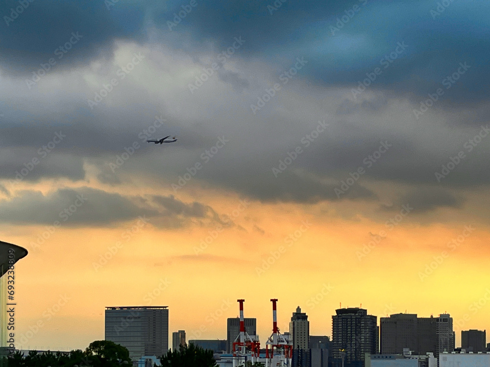 都心の風景　お台場あたり