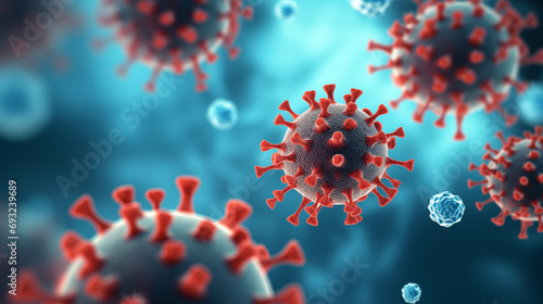 Microcosmic Menace: HIV Virus