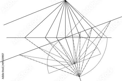Scientific Diagram Vector Drawing
