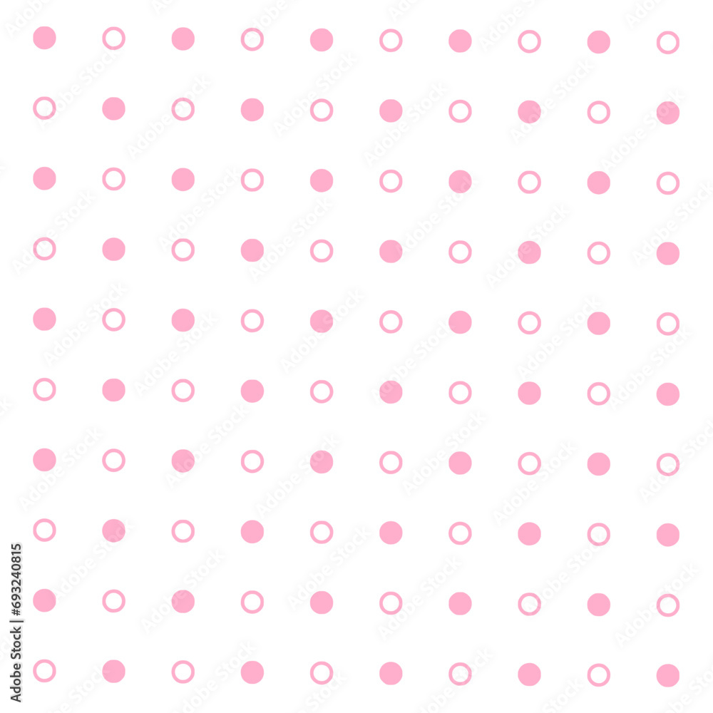 Pink Polka Dots Background Pink Polka Dots Background