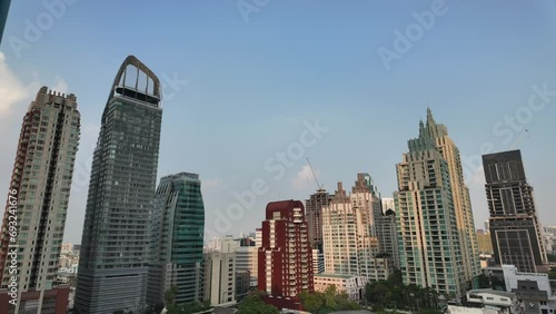 Wallpaper Mural city building architecture timelapse urban blue sky cloudy white background wallpaper copuy space sunset outdoor landmark business construction futurist office evening panorama sunset sunrise relax Torontodigital.ca