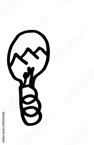 imaginative light bulbs, mirrors and keyholes.