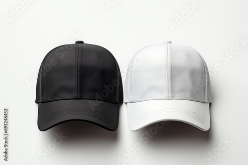 Baseball cap mockup. Background with selective focus and copy space