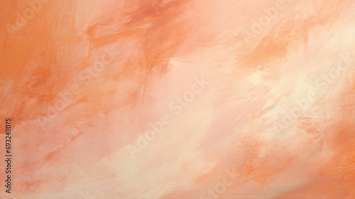 A mesmerizing view of a Closeup Peach Fuzz background, with delicate brush strokes and subtle speckles resembling a beautiful abstract painting.