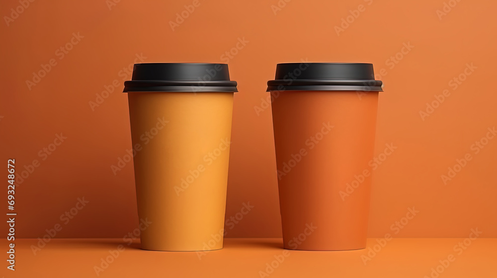 Sleek and Modern Paper Coffee Cup Mockup for Professional Branding Presentations Sleek and Modern Paper Coffee Cup Mockup for Professional Branding Presentations