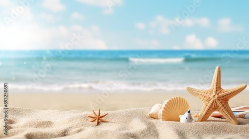 Sea Shell Sand Beach 
