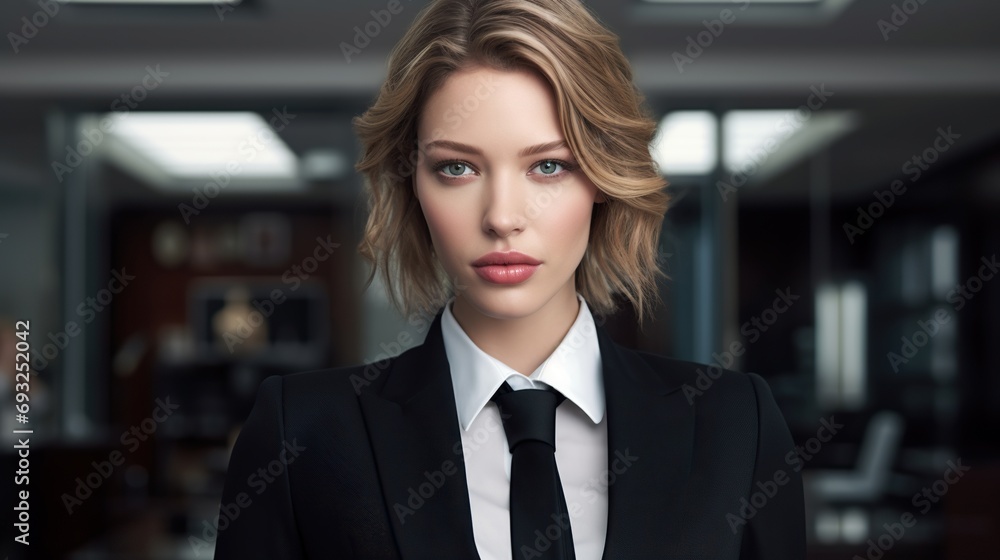 Portrait of an attractive woman Portrait of an attractive woman
