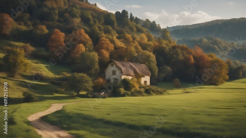 Vintage Landscape Background Very Cool