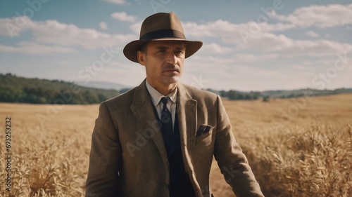 Vintage Landscape Background Very Cool