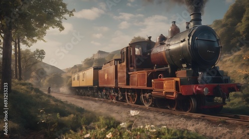 Vintage Landscape Background Very Cool