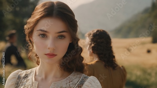 Vintage Landscape Background Very Cool