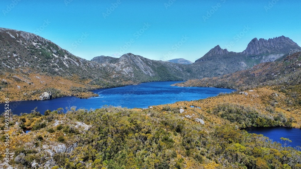 Obraz premium Cradle Lake Tasmania