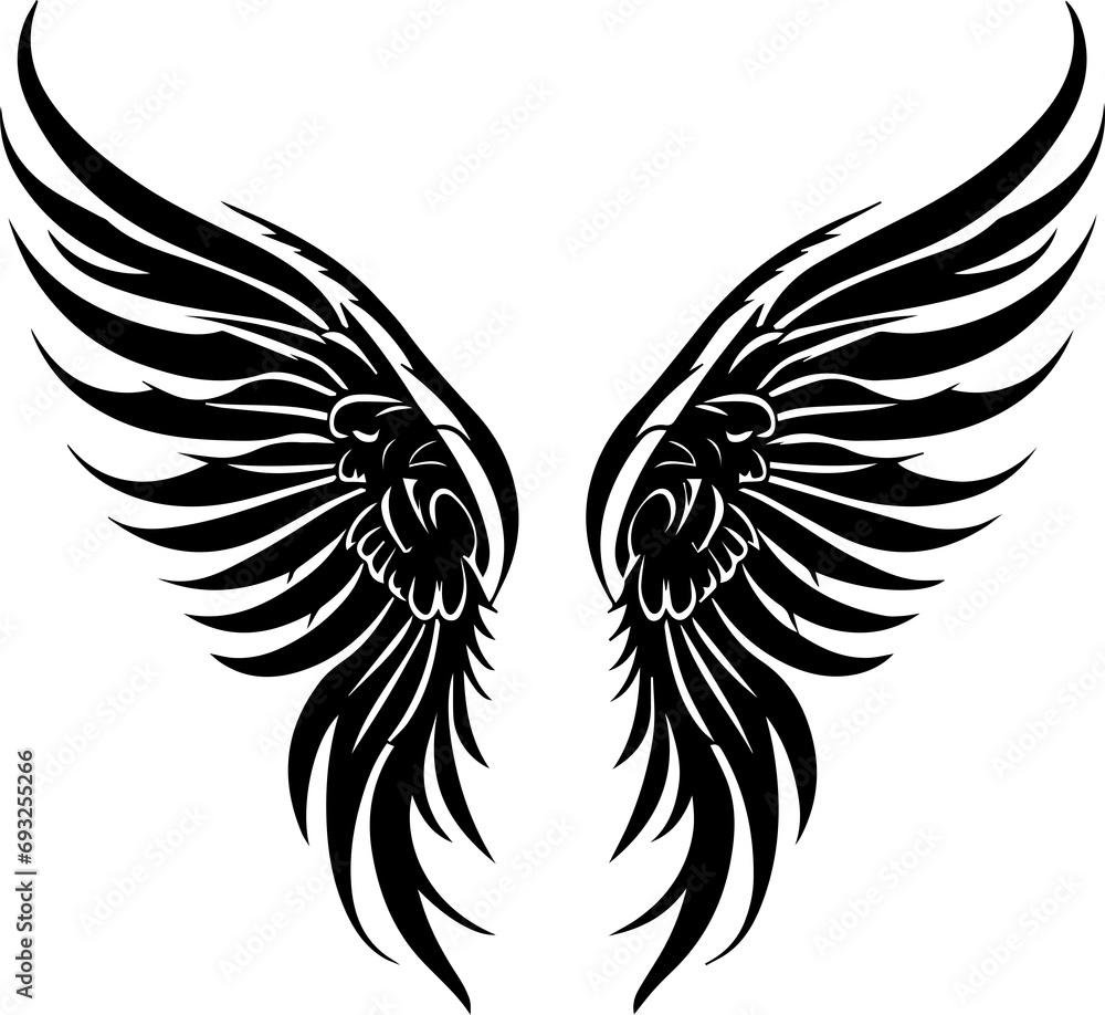 Obraz premium beautiful angel wings