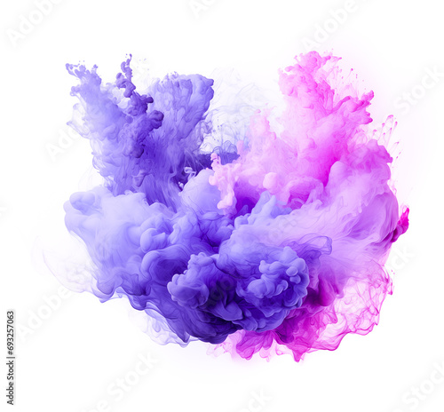 Abstract pink party fog. Isolated blue, teal, purple , aqua smoke cloud or think cloud. 3D special effects fog clouds graphic for white background, magic birthday clip art by Vita