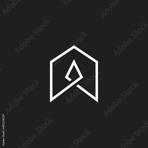 Free Download house with arrow real estate logo design - GFXLoad