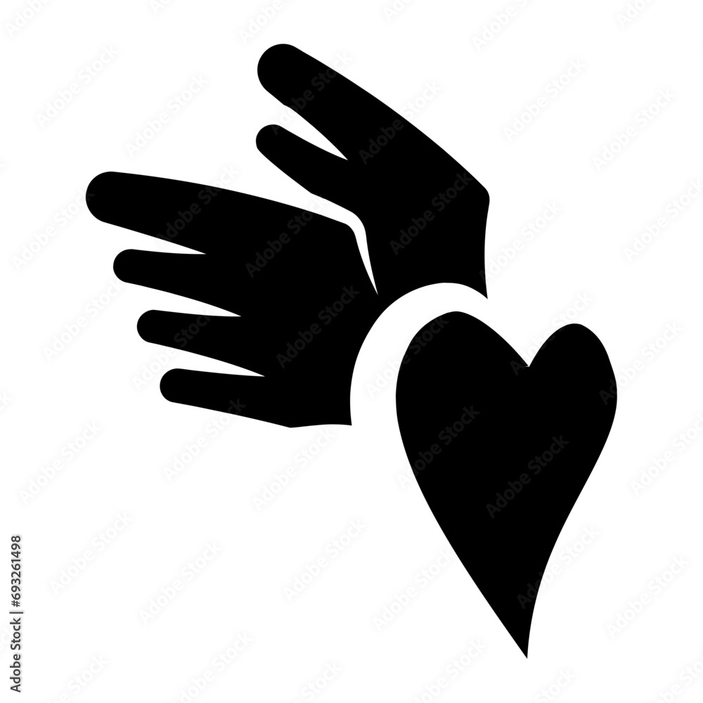 Obraz premium valentine icon