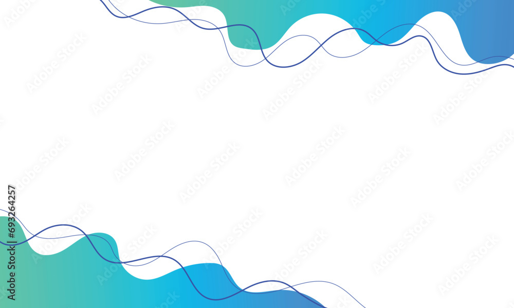 Abstract blue gradient variation background with waves Abstract blue gradient variation background with waves