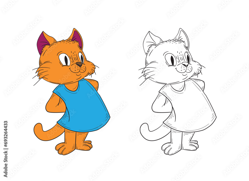 cute animal illustration for book drawing page cute animal illustration for book drawing page