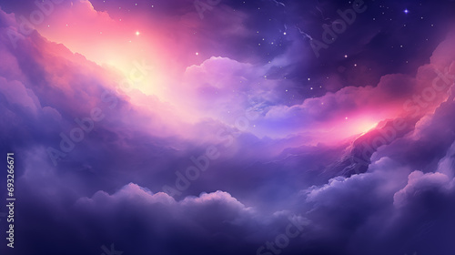 Starry Light Amongst Clouds  © LANGSSI