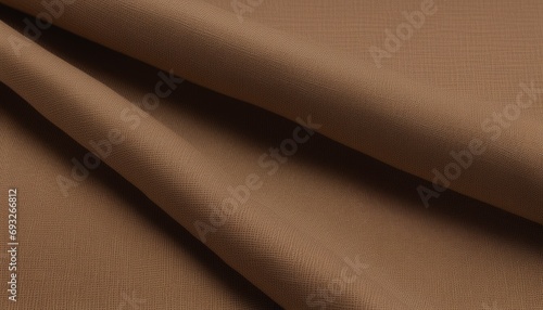 A brown fabric with a soft texture photo