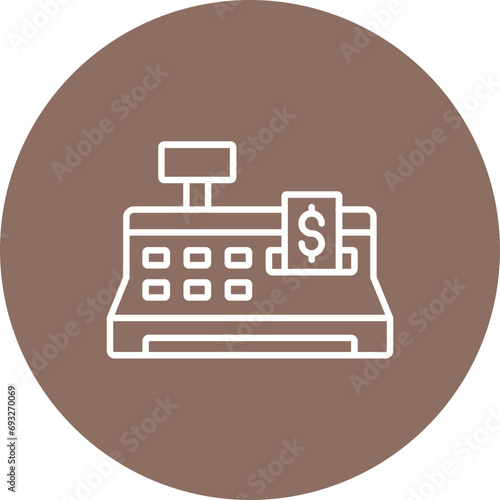 Cashier Machine Icon