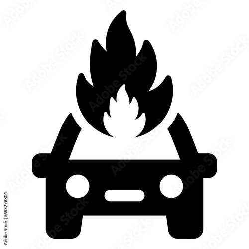 car fire