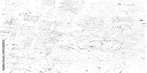Vector Grunge texture abstract background. Grunge background of black and white horizontal. Abstract texture for design and decoration. Black and white mixed stains, cracks, chips. Vintage old texture