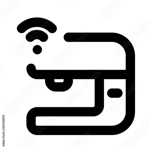 Coffee Maker Line UI Icon