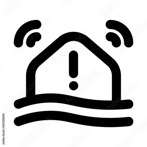 Flood Detector Line UI Icon