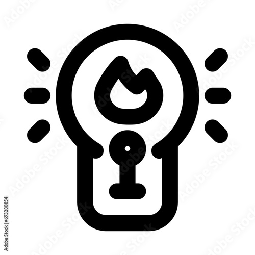 Fire Alarm Line UI Icon