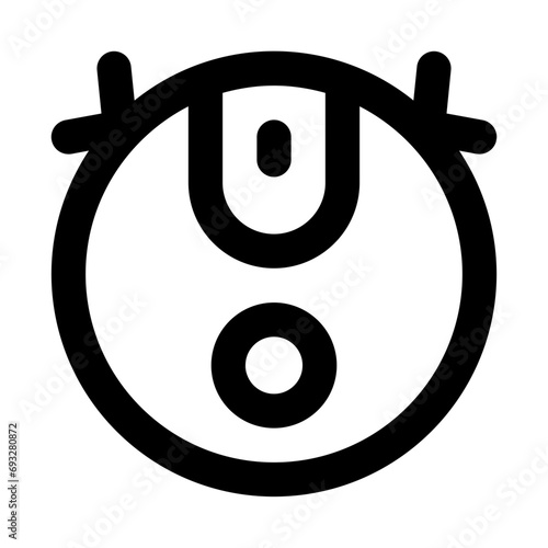 Robot Vacuum Line UI Icon