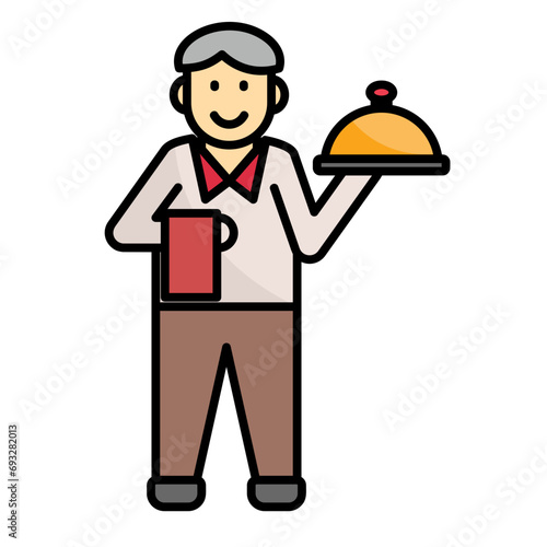 Waiter Icon