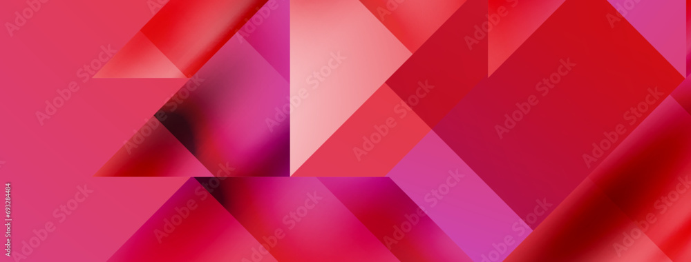 Vivid abstraction unfolds. Triangles in seamless harmony, composing dynamic geometric backdrop. Interplay of angles and hues forms captivating tapestry, evoking modernity and artistic allure Vivid abstraction unfolds. Triangles in seamless harmony, composing dynamic geometric backdrop. Interplay of angles and hues forms captivating tapestry, evoking modernity and artistic allure