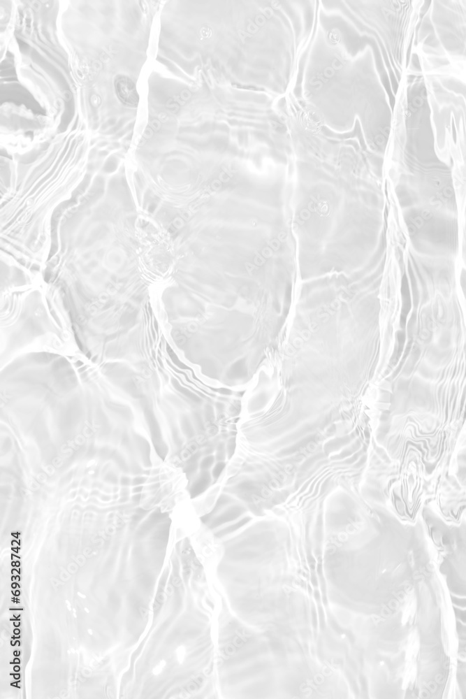 White water with ripples on the surface. Defocus blurred transparent white colored clear calm water surface texture with splashes and bubbles. Water waves with shining pattern texture background. White water with ripples on the surface. Defocus blurred transparent white colored clear calm water surface texture with splashes and bubbles. Water waves with shining pattern texture background.