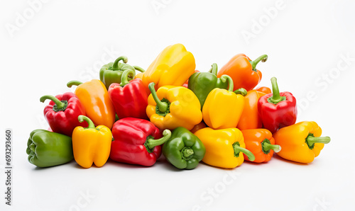 red and yellow peppers