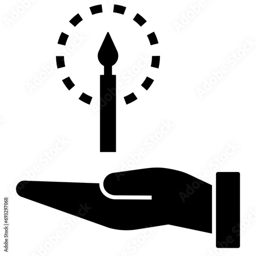 chance glyph style icon
