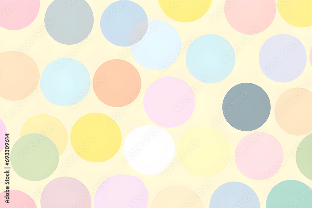 Pastel Circle Background, Generative AI Pastel Circle Background, Generative AI